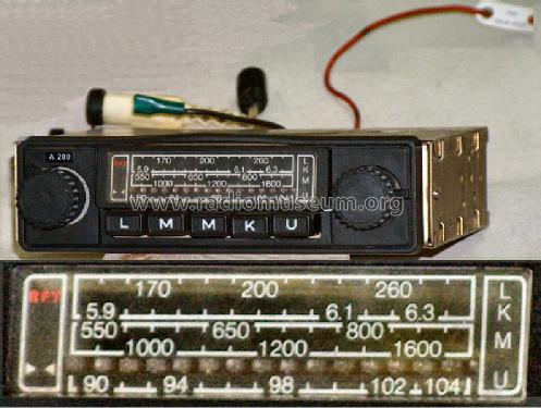 A200; Elektrotechnik (ID = 424030) Car Radio