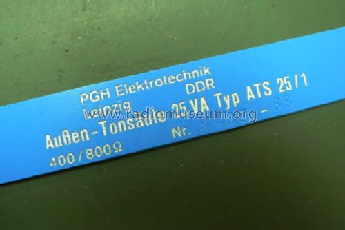 Außen-Tonsäule ATS25/1; Elektrotechnik (ID = 1344746) Parleur