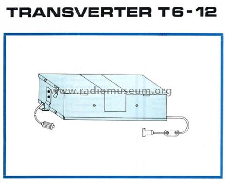 Transverter T6-12; Elektrotechnik (ID = 325945) Strom-V