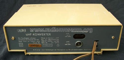 UHF-Konverter ; Elektrotechnik (ID = 522409) Adattatore