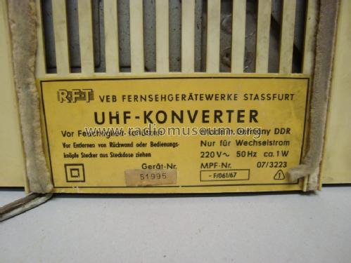 UHF-Konverter ; Elektrotechnik (ID = 711341) Adapteur
