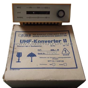 UHF-Konverter II ; Elektrotechnik (ID = 1054141) Converter