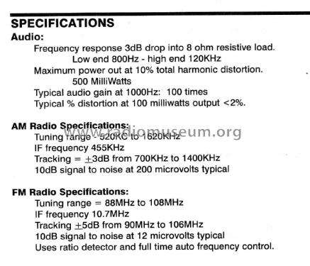 AM-FM-108 ; Elenco Electronics (ID = 2020826) Bausatz