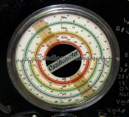 Oszillometer OSM 5; ELGE Erzeugung (ID = 761863) Equipment