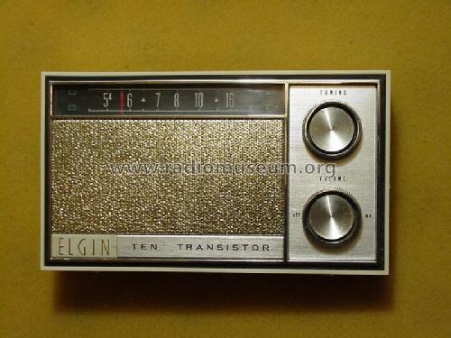 Ten Transistor R-1000-A; Elgin Radio Division (ID = 585355) Radio