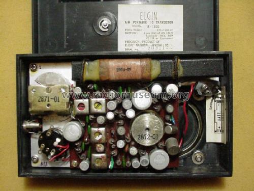 Ten Transistor R-1000-A; Elgin Radio Division (ID = 585358) Radio