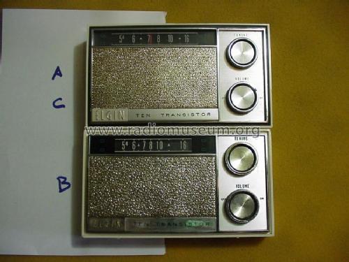 Ten Transistor R-1000-A; Elgin Radio Division (ID = 585361) Radio