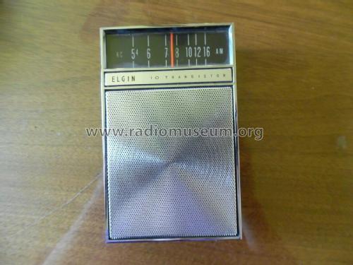 10 Transistor ; Elgin Radio Division (ID = 2537562) Radio
