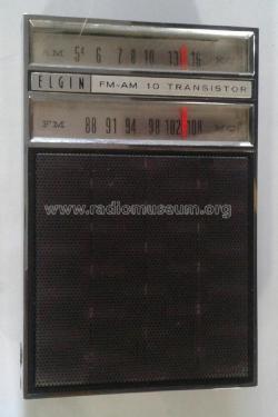 10 Transistor AM FM Portable Radio R3310; Elgin Radio Division (ID = 2818323) Radio