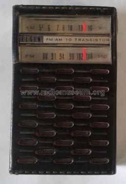 10 Transistor AM FM Portable Radio R3310; Elgin Radio Division (ID = 2818324) Radio