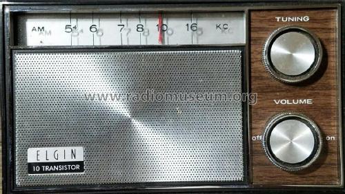 10 Transistor R-1101; Elgin Radio Division (ID = 2359160) Radio