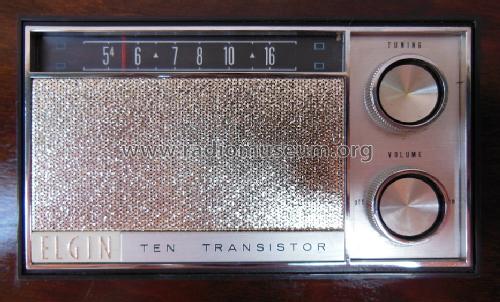 Ten Transistor R-1000-A; Elgin Radio Division (ID = 1489668) Radio