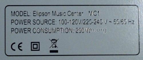 Music Center MC1 ; Elipson; Paris (ID = 2453076) Radio