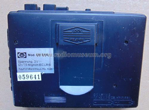 Stereo Cassette Player CR 5116; Elite; Kaufhof (ID = 2363763) R-Player
