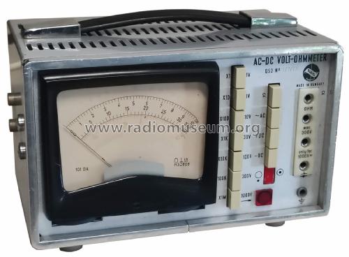 AC-DC Volt-Ohm Meter Q53; Elkisz Elkis Ipari (ID = 3150998) Equipment