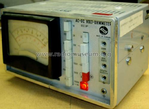 AC-DC Volt-Ohm Meter Q53; Elkisz Elkis Ipari (ID = 1682728) Equipment