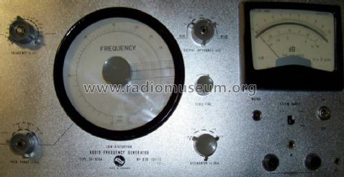 Audio Freqvency Generator TR-0104; Elkisz Elkis Ipari (ID = 1181931) Equipment