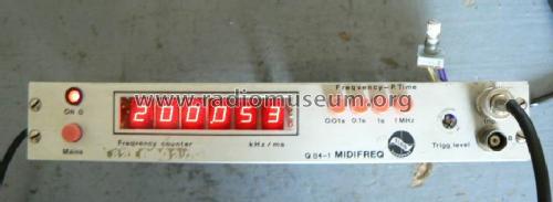 Midifreq Counter - Frekvenciamérö Q84-1; Elkisz Elkis Ipari (ID = 794043) Ausrüstung