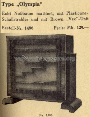 Olympia ; Elodén-Werke, Müller (ID = 1394054) Speaker-P