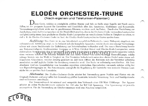 Orchestertruhe ; Elodén-Werke, Müller (ID = 3001136) Sonido-V