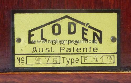 PM10; Elodén-Werke, Müller (ID = 1180477) Lautspr.-K