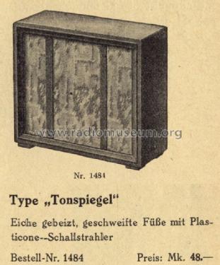 Tonspiegel ; Elodén-Werke, Müller (ID = 1394059) Speaker-P