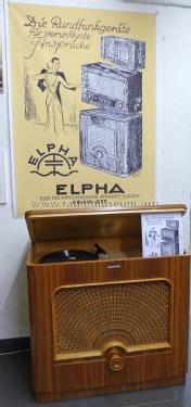Phono-Radio-Schrank Elitephon; Elpha, Elektrophysik (ID = 2226227) Radio