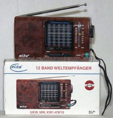 12 Band Weltempfänger 3570; Elta GmbH, Rödermark (ID = 699973) Radio