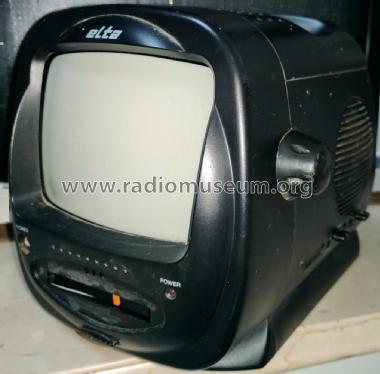 14 cm Schwarz/Weiß TV Portable mit Radio 2208; Elta GmbH, Rödermark (ID = 2977262) TV Radio