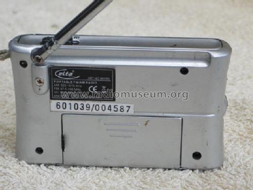 Portable FM/AM Radio 3655BL; Elta GmbH, Rödermark (ID = 1607774) Radio