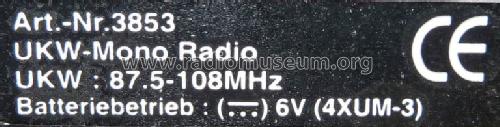 3853; Elta GmbH, Rödermark (ID = 705115) Radio