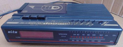 Uhrenradio mit Cassettenabspieler 4921; Elta GmbH, Rödermark (ID = 2760603) Radio