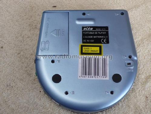 Portable CD Player 5779; Elta GmbH, Rödermark (ID = 1607783) Enrég.-R