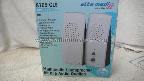 Multimedia Lautsprecher 8105CLS; Elta GmbH, Rödermark (ID = 1614383) Altavoz-Au