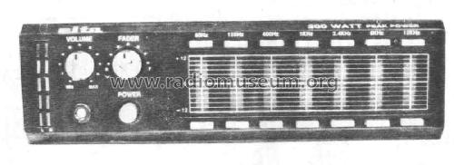 Graphic-Equalizer/Verstärker 8950; Elta GmbH, Rödermark (ID = 575306) Verst/Mix