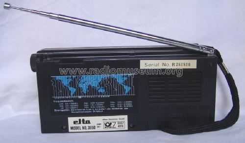 Weltempfänger 9 Wellenbereiche 3550; Elta GmbH, Rödermark (ID = 1483802) Radio