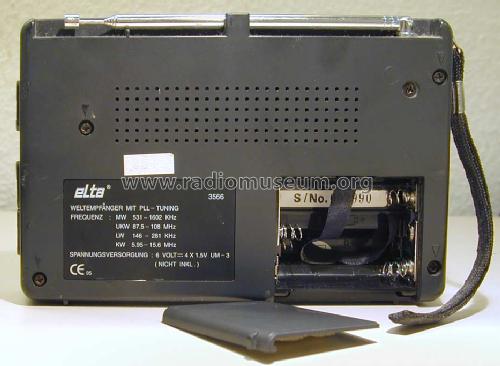 World Band Receiver 3566; Elta GmbH, Rödermark (ID = 1505814) Radio