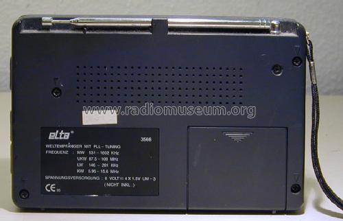 World Band Receiver 3566; Elta GmbH, Rödermark (ID = 1533726) Radio