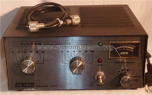 Vulcan Linear Amplifier ; Eltelco; Milano (ID = 1218392) Ampl. RF