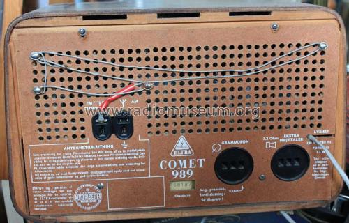 Comet 989; Eltra; Frederiksberg (ID = 603797) Radio