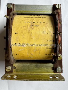 Gegentakt-Übertrager GÜ 12; UNBEKANNTE FIRMA D / (ID = 3051645) Radio part