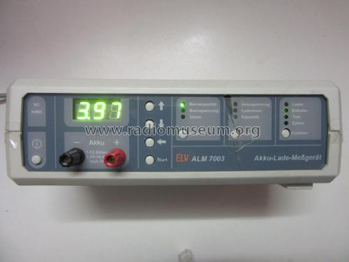 Akku-Lade-Messgerät ALM 7003; ELV Elektronik AG; (ID = 2511279) Equipment