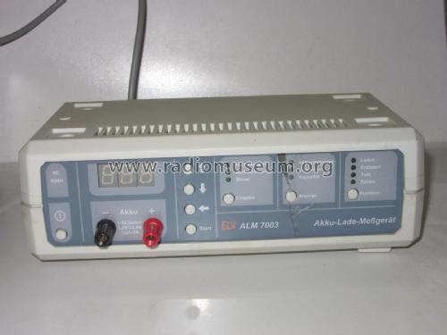 Akku-Lade-Messgerät ALM 7003; ELV Elektronik AG; (ID = 2511280) Equipment