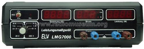 Leistungsmeßgerät für V/A LMG 7000; ELV Elektronik AG; (ID = 1644326) Equipment