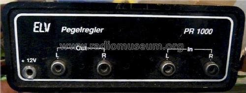 Pegelregler PR 1000; ELV Elektronik AG; (ID = 1215099) Divers