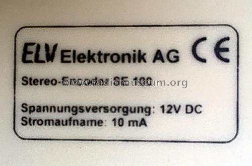 Stereo-Encoder SE100; ELV Elektronik AG; (ID = 2461822) Kit