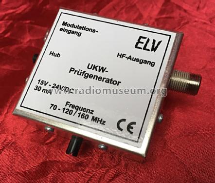 UKW-Prüfgenerator ; ELV Elektronik AG; (ID = 2461439) Kit