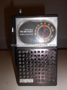 Portable FM/AM Radio ADE 2004; Emerson Electronics; (ID = 2323807) Radio