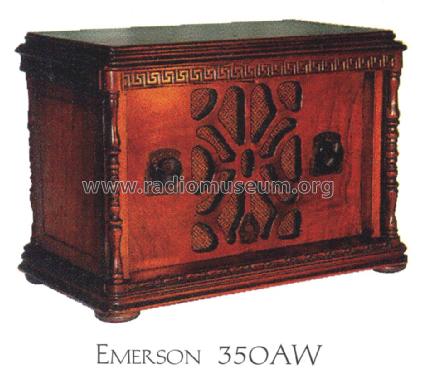 350AW ; Emerson Radio & (ID = 1467770) Radio