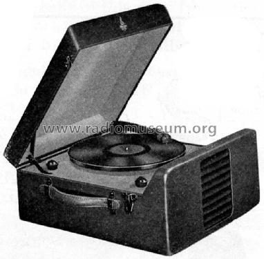 434 Portable Electric Phono Ch= FY; Emerson Radio & (ID = 1057290) R-Player